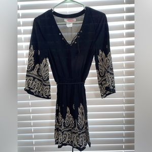 Boho Causal Long Sleeve Dress